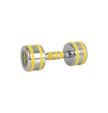 Гантель хромована inSPORTline Yellsteel 8 кг
