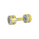 Гантель хромована inSPORTline Yellsteel 8 кг