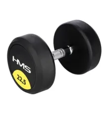 Гантель прогумована HMS HG PRO, 22,5 кг