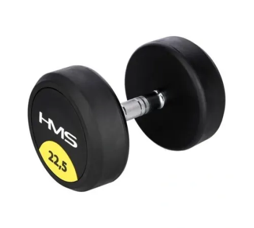 Гантель прогумована HMS HG PRO, 22,5 кг Гантель прогумована HMS HG PRO, 22,5 кг
