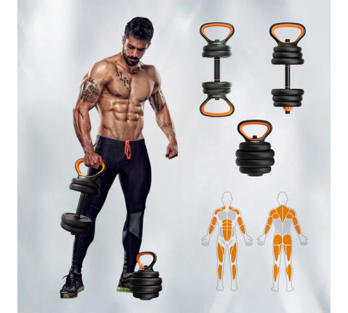 Набір обважнювачів та гантелей Xiaomi 20 кг