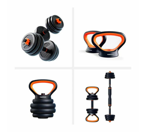 Набір обважнювачів та гантелей Xiaomi 20 кг