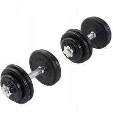 Гантелі розбірні Gorilla Sports 2 x 15 кг