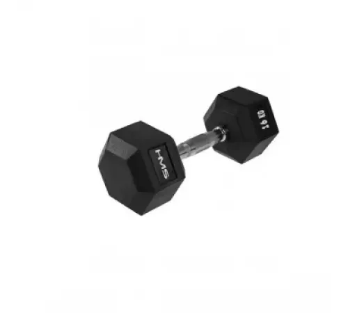 Гантель шестигранна HMS HEX PRO, 16 кг