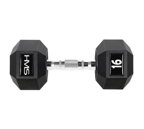 Гантель шестигранна HMS HEX PRO, 16 кг