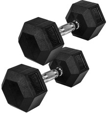 Гантелі шестигранні Movit 2 x 12,5 кг