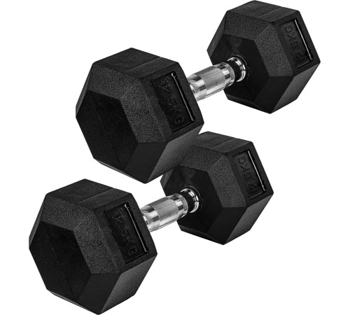 Гантелі шестигранні Movit 2 x 12,5 кг