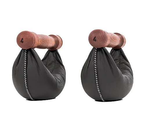 Гантелі NOHRD SwingBell Бук 2 х 4 кг