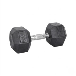 Гантель шестигранна inSPORTline Hexsteel 15 кг