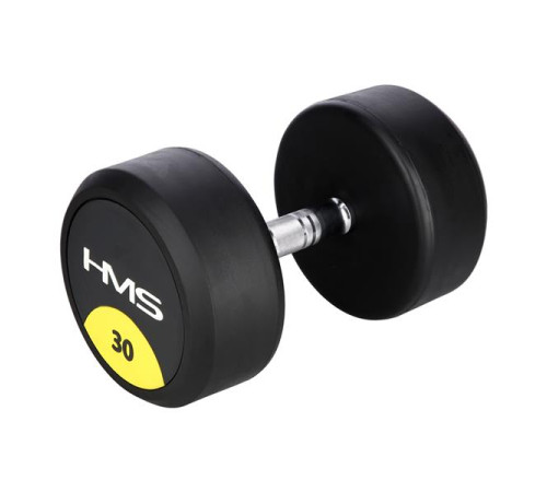 Гантель прогумована HMS HG PRO, 30 кг