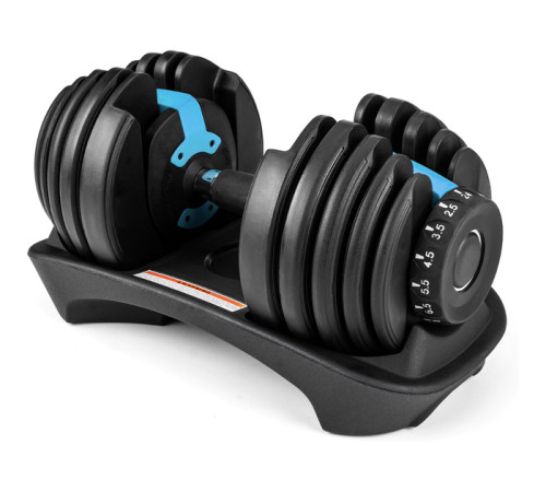 Гантель розбірна регульована Gymtek 2,5-24 кг синій Гантель розбірна регульована Gymtek 2,5-24 кг синій