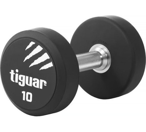 Гантель Tiguar прогумована 1 х 10 кг Гантель Tiguar прогумована 1 х 10 кг