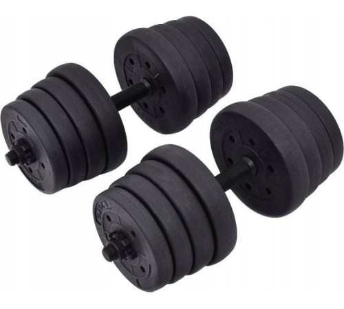 Гантелі Costway SP37064 бітумні 2 х 15 кг Гантелі Costway SP37064 бітумні 2 х 15 кг