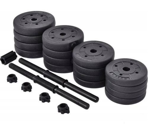 Гантелі Costway SP37064 бітумні 2 х 15 кг Гантелі Costway SP37064 бітумні 2 х 15 кг