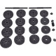 Гантелі Costway SP37064 бітумні 2 х 15 кг