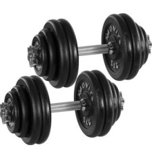 Гантелі розбірні чавунні Movit 2 х 10 кг