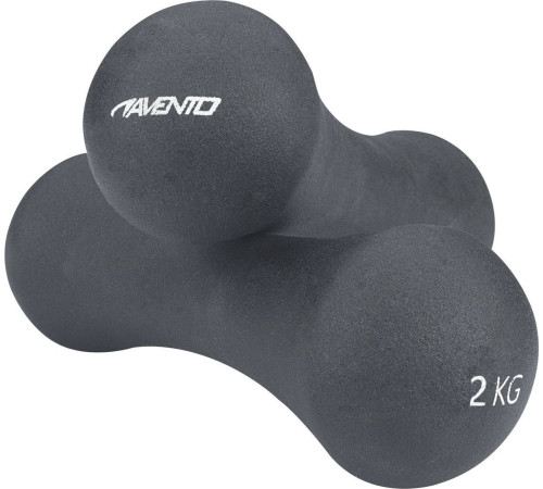 Гантелі Avento 42DB-GRY вінілові 2 х 2 кг Гантелі Avento 42DB-GRY вінілові 2 х 2 кг
