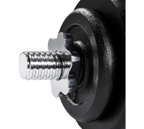 Гантелі Tectake 402369 чавунні 2 x 15 кг Гантелі Tectake 402369 чавунні 2 x 15 кг