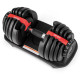 Гантель розбірна Gymtek 2,5-24 кг червона