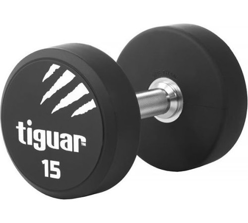 Гантель Tiguar TI-WHPU0150 прогумована 1 х 15 кг Гантель Tiguar TI-WHPU0150 прогумована 1 х 15 кг