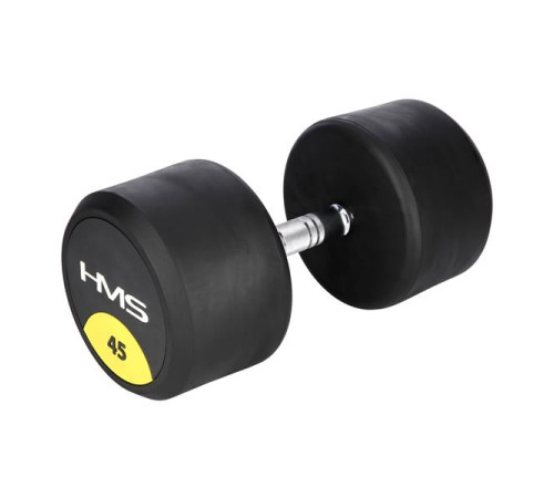 Гантель прогумована HMS HG PRO, 45 кг