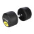 Гантель прогумована HMS HG PRO, 45 кг