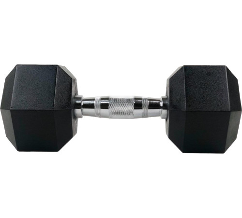 Гантель UnderFit UF45 прогумована 1 х 10 кг