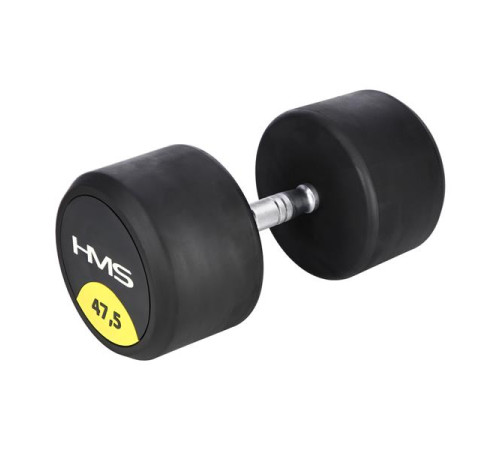 Гантель поргумована HMS HG PRO, 47,5 кг 