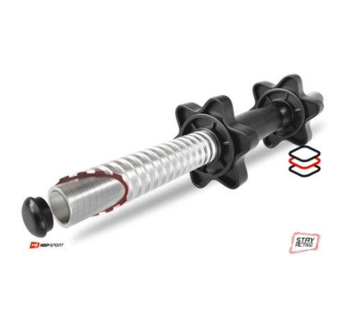 Набір зі штангою та гантелями Besport PowerPro 118 кг