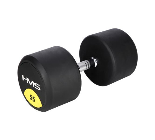 Гантель прогумована HMS HG PRO, 55 кг
