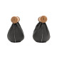 Гантелі NOHRD SwingBell Дуб 2 х 1 кг