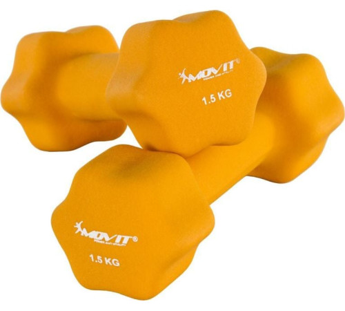 Гантелі неопренові Movit 2 х 1,5 кг