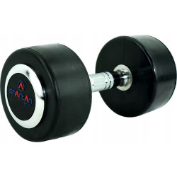 Прогумована тренувальна гантель Spartan 30 кг 