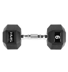 Гантель шестигранна HMS HEX PRO 9 кг