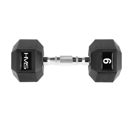 Гантель шестигранна HMS HEX PRO 9 кг