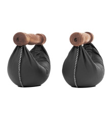 Гантелі NOHRD SwingBell Дуб 2 х 6 кг