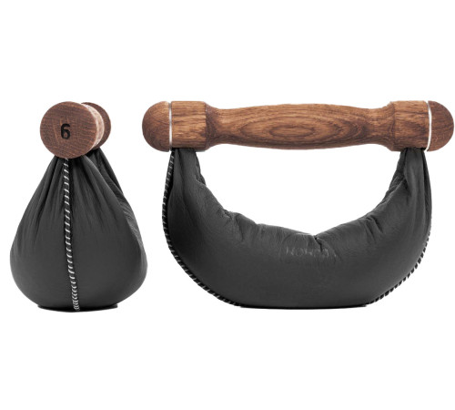 Гантелі NOHRD SwingBell Дуб Вінтаж 2 х 6 кг