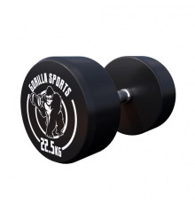 Гантель прогумована Gorilla Sports 100532-00049-0026 22,5 кг