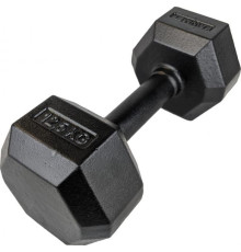 Гантель Kawmet Hexagonal чавун 12,5 кг