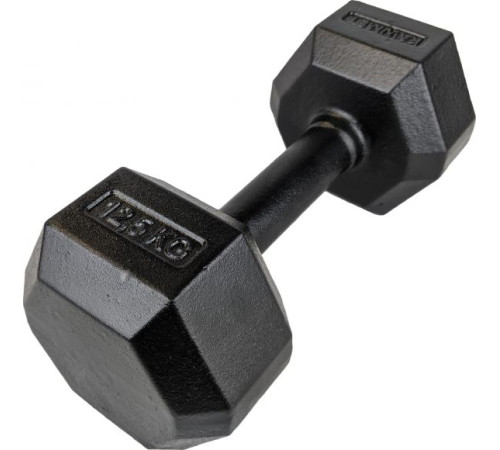 Гантель Kawmet Hexagonal чавун 12,5 кг Гантель Kawmet Hexagonal чавун 12,5 кг