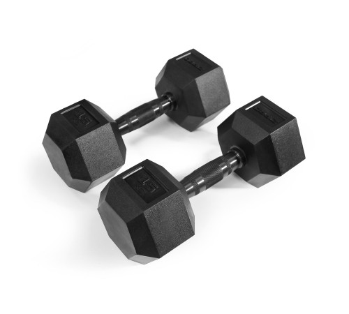 Гантель прогумована Zipro Hex 15 кг Гантель прогумована Zipro Hex 15 кг