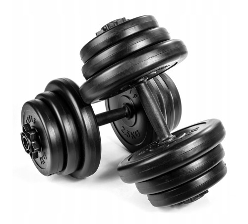 Гантелі бітумні Bestif BH020, 2 x 10 кг Гантелі бітумні Bestif BH020, 2 x 10 кг