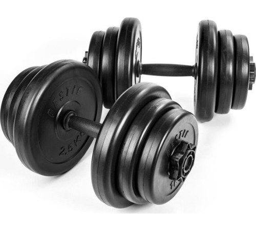Гантелі бітумні Bestif BH020, 2 x 10 кг Гантелі бітумні Bestif BH020, 2 x 10 кг