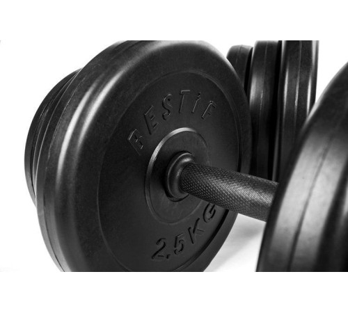 Гантелі бітумні Bestif BH020, 2 x 10 кг Гантелі бітумні Bestif BH020, 2 x 10 кг