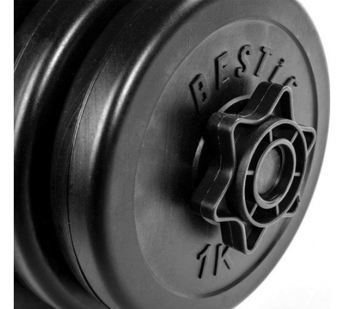 Гантелі бітумні Bestif BH020, 2 x 10 кг Гантелі бітумні Bestif BH020, 2 x 10 кг