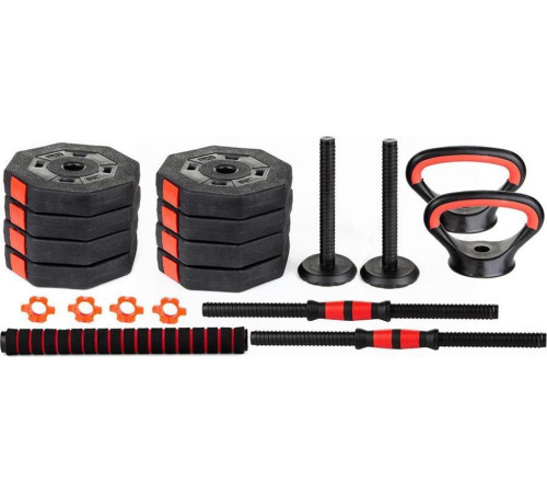Гантелі розбірні Eb Fit 4-в-1 2 х 10 кг