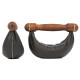 Гантелі NOHRD SwingBell Горіх 2 х 8 кг