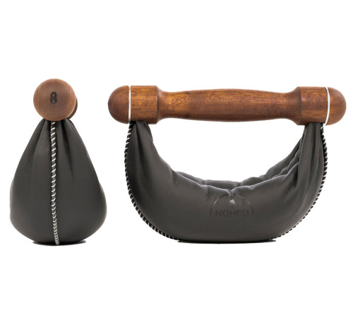 Гантелі NOHRD SwingBell Чорний Горіх 2 х 8 кг