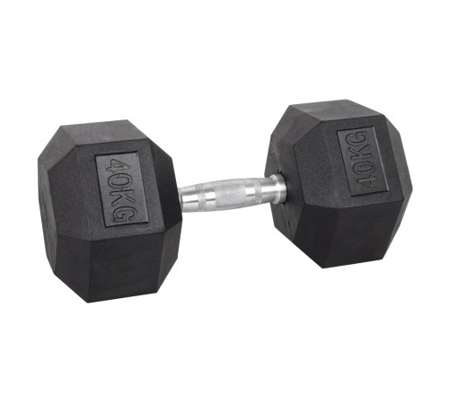 Гантель шестигранна inSPORTline Hexsteel 40 кг Гантель шестигранна inSPORTline Hexsteel 40 кг