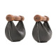 Гантелі NOHRD SwingBell Горіх 2 х 4 кг